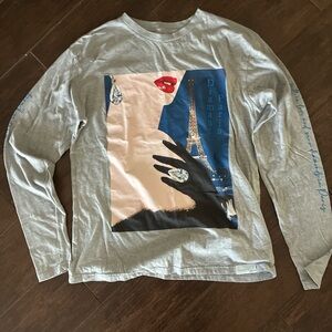 NWOT Diamond Supply Paris long sleeve Graphic Tee. Men’s medium